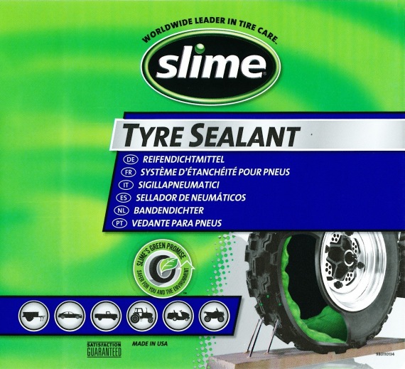 Slime gumiabroncs tömítő termékcímke