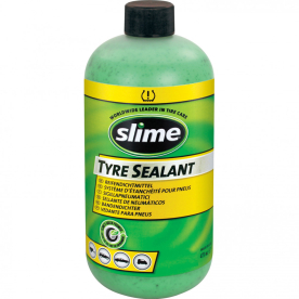 Slime defektjavító, gumiabroncs-tömítő folyadék, 473 ml, ötletes pótkerék utántöltő palack