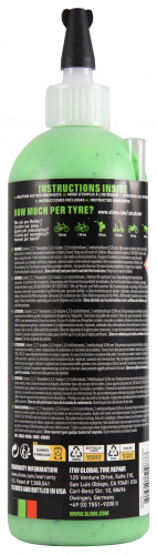 Slime 2 az 1-ben Prémium tömlő és gumiabroncs-tömítő folyadék, 473 ml