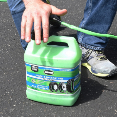 Slime defektjavító, gumiabroncs-tömítő folyadék, 3,8 liter