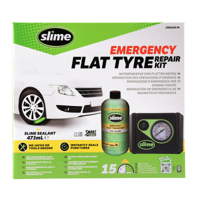 Slime ötletes pótkerék (kompresszor + tömítőszer 16 oz. / 473 ml) CRK0305-IN