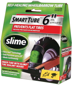 Slime defektgátló folyadékkal töltött talicska belső gumi 3,50/4,10 x 6