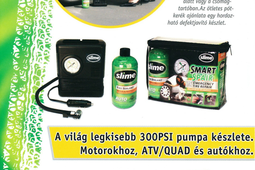 Slime gyors defektjavító termékek szórólapja 003